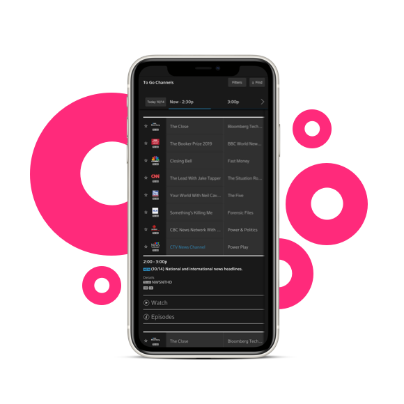 Shaw Direct Shaw BlueCurve TV App