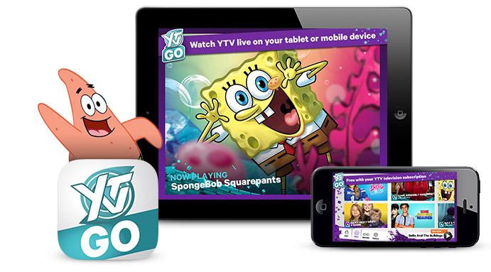 Shaw Go YTV app Shaw Go YTV app